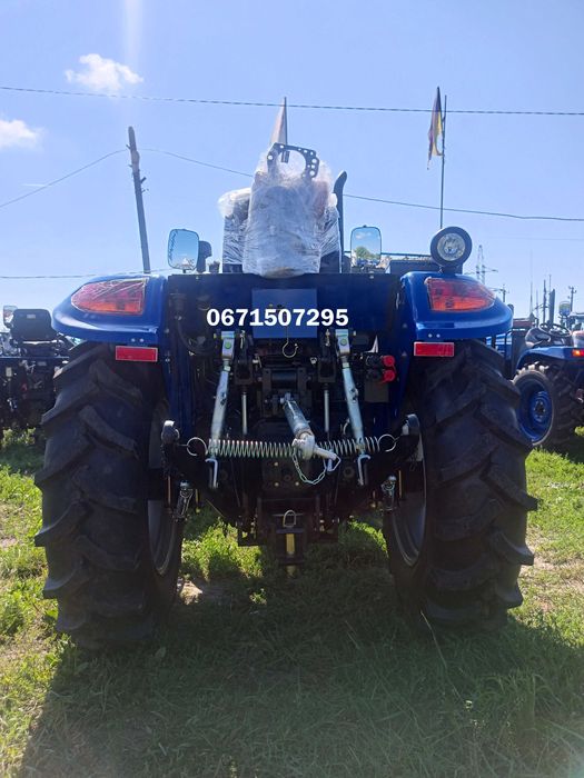 Мінітрактор Dongfeng 404DG2U Примусова гідравлика Доставка безкоштовна