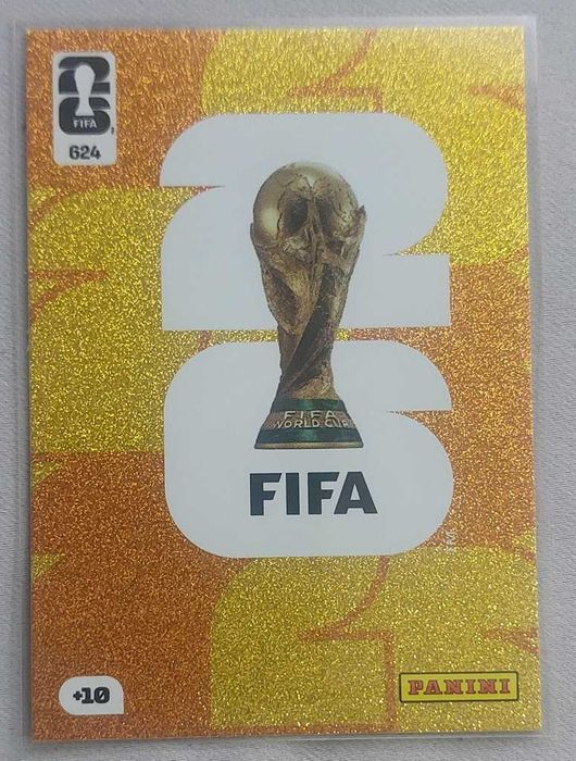 Cartas Panini Adrenalyn Fifa 2026 - Troféu Dourado 624 - ULTRA RARA