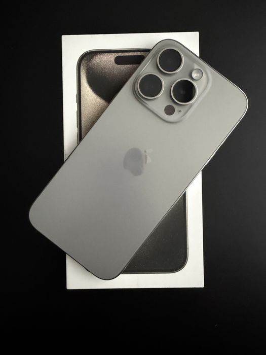iPhone 15 Pro Natural titanium 128gb 84%