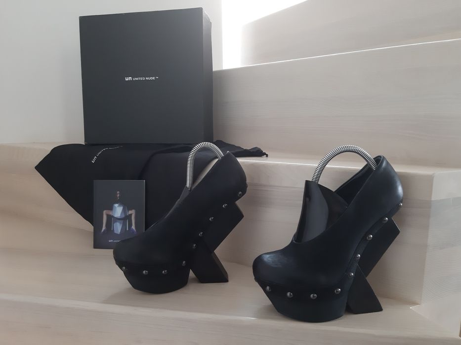 UNITED NUDE 38 Abstract pump