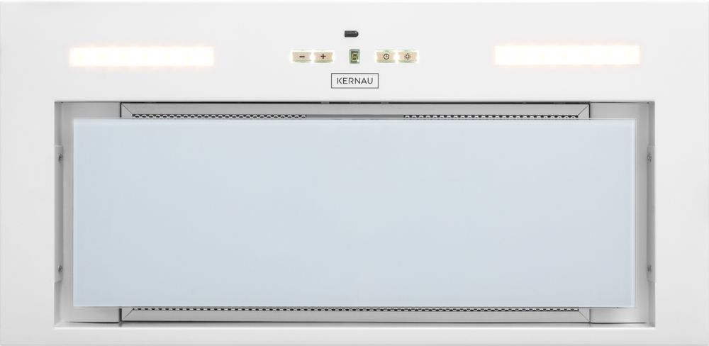 Uszkodzony Okap do zabudowy Kernau KBH 0861 W Biały