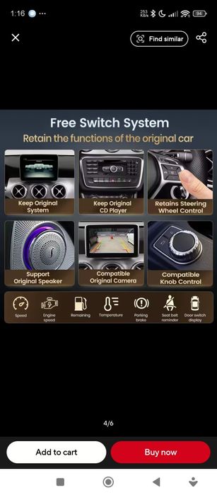 Box Upgrade Carplay e Android Auto wireless Mercedes NOVO