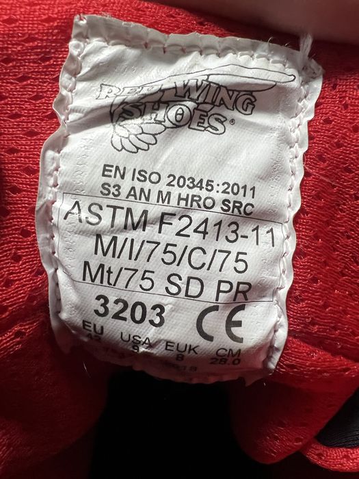 Черевики чоловічі робочі Red Wing 42р