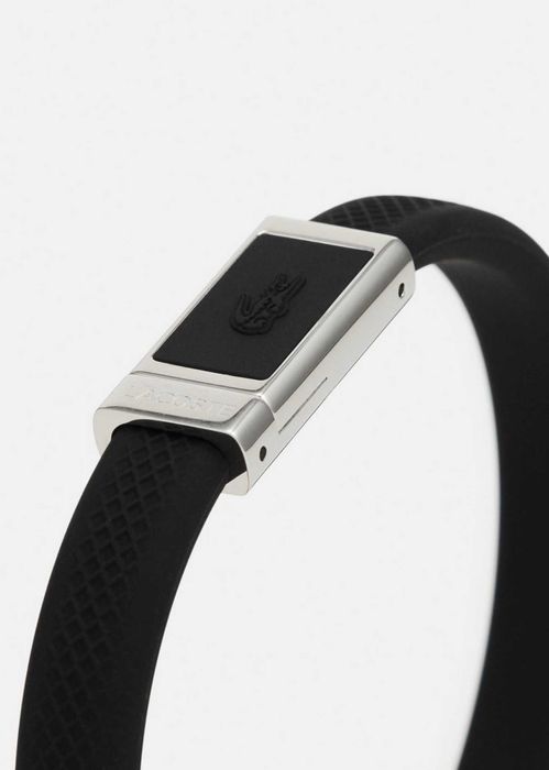100% ОРИГІНАЛ Lacoste black браслет чоловічий + коробка В НАЯВНОСТІ