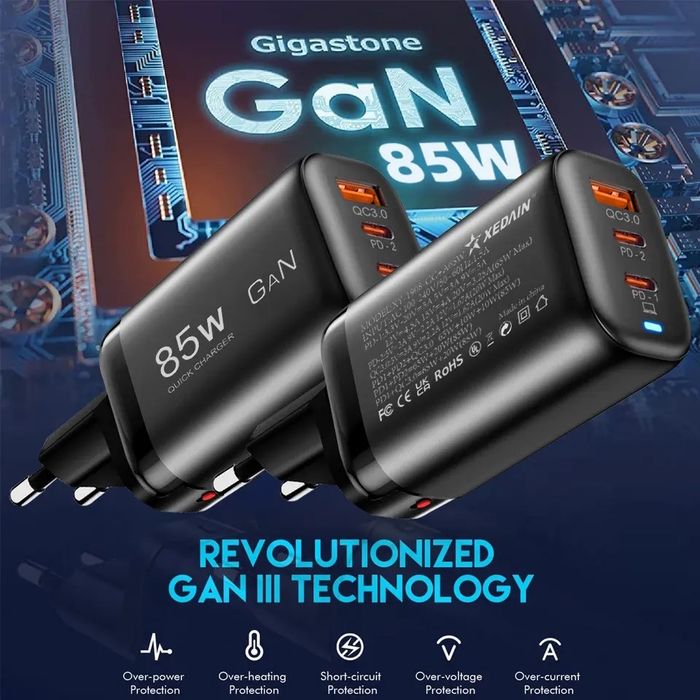 Зарядний пристрій, зарядне Essager 65w 85w 120w 140w