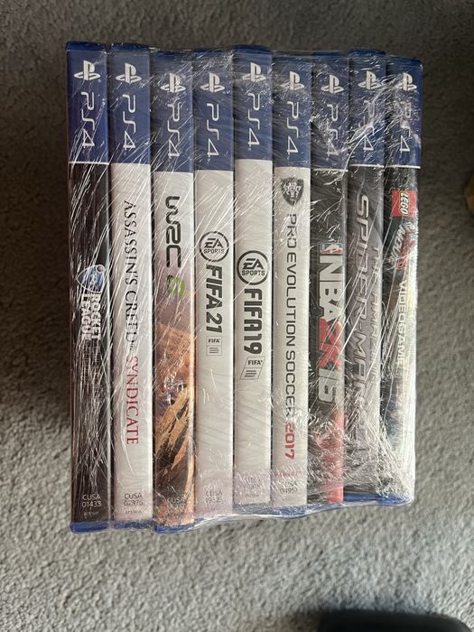 Jogos ps4 como novos