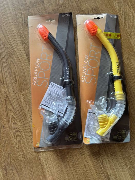 Трубка сноркелинга intex 55928 труба для плавания от 8 лет