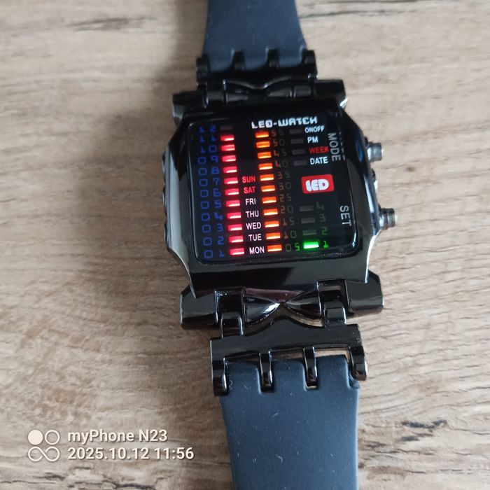 Zegarek LED męski