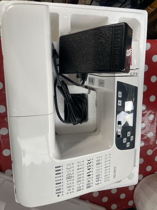 Швейная машинка janome 2160 dc новая