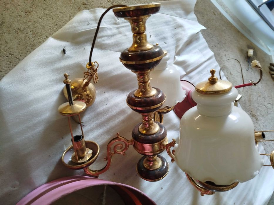 Pack de vários candeeiros  para restauro