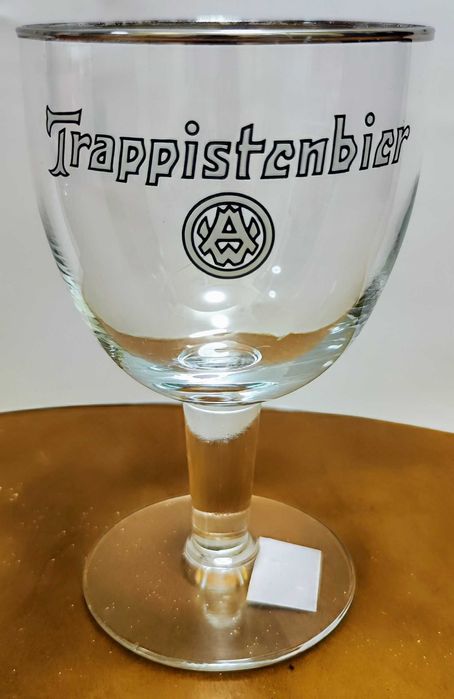 Бокал пивной кубок траппистского пива AW Westmalle Trappistenbier