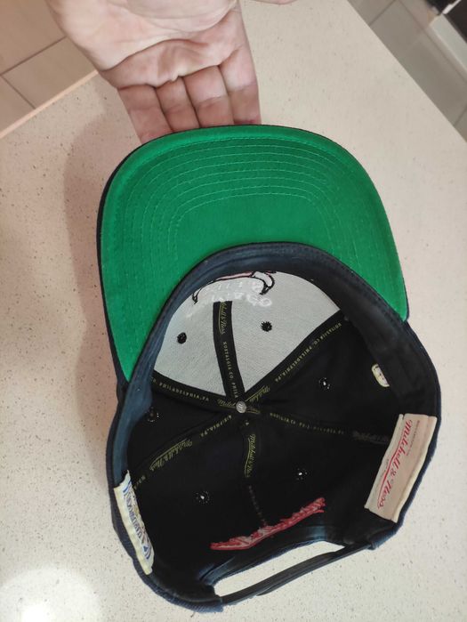 Czapka z daszkiem bejsbolówka Snapback Chicago Bulss NBA Mitchell&Ness
