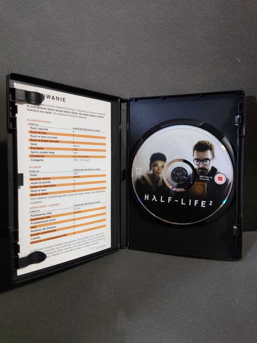 Gra PC retro, Half Life 2, stan idealny