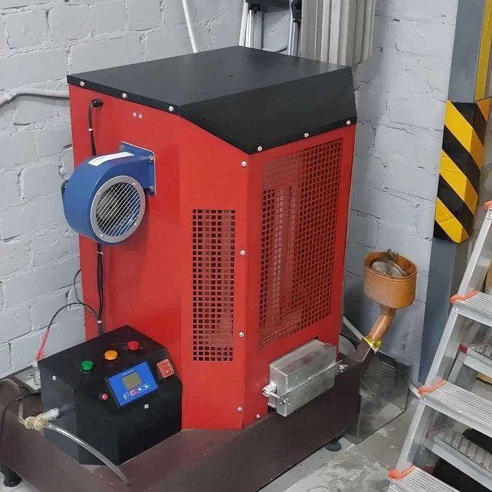 Печь на отработке Mustang ПМ-25АТ (7-18 кВт), теплогенератор
