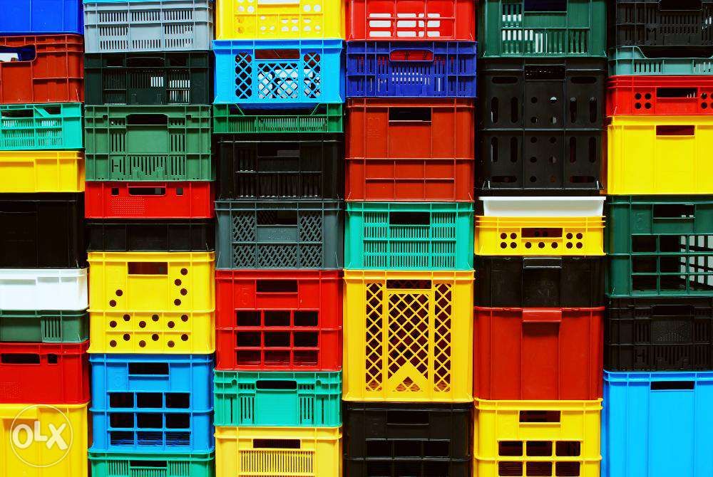 Skrzynka plastikowa OZR 60x40x22 cm ażurowa, wytrzymała, transportowa