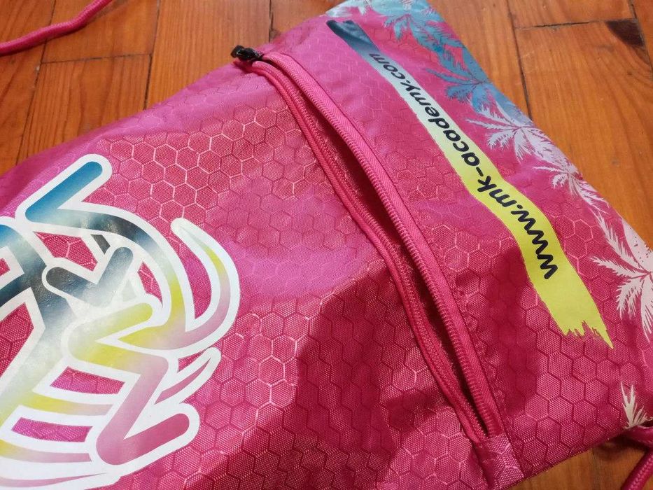 Сумка мішок рюкзак для басейну на змінне взуття в садочок школу