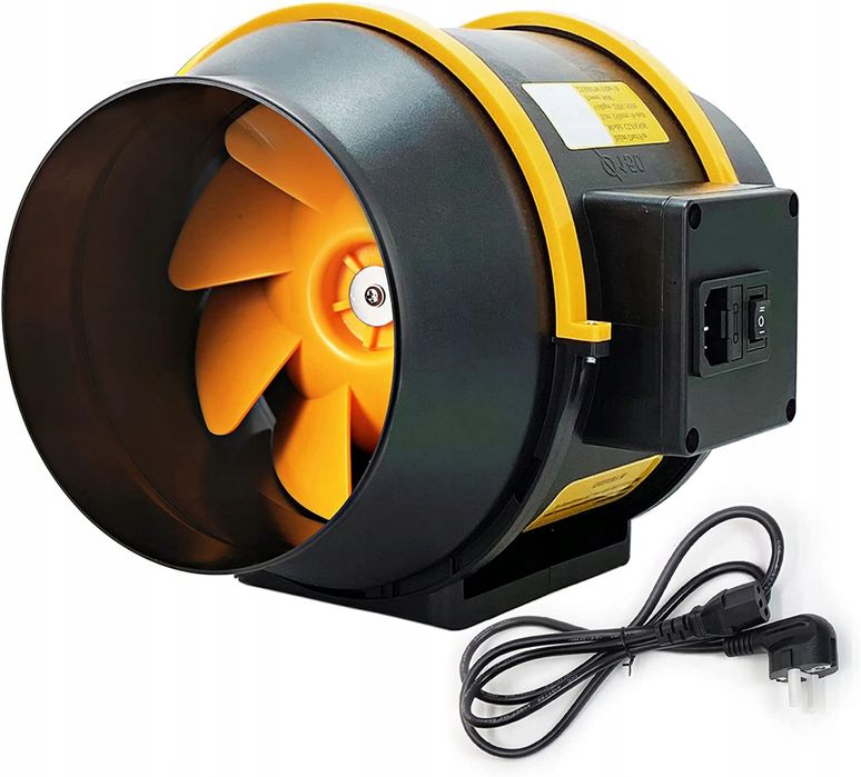 FanGoFast Wentylator kanałowy 100 mm