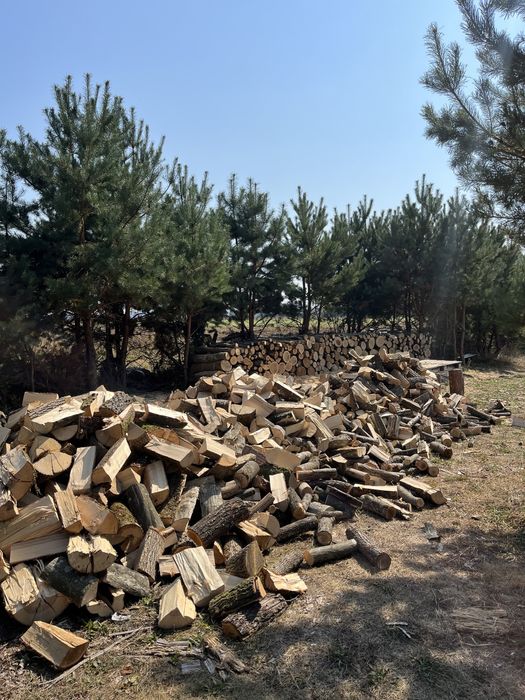 Дрова колоті,чурки порізані та метровки