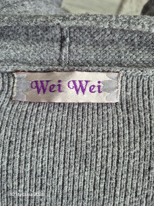 Ciepły kardigan Wei Wei