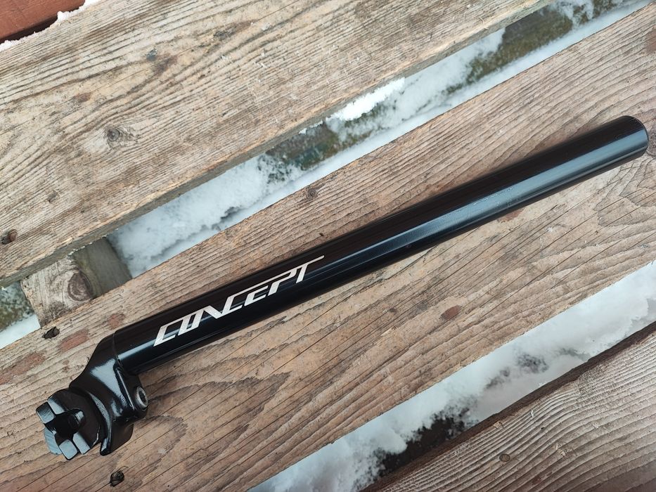 Sztyca rowerowa Concept alu 27.2 350mm retro mtb