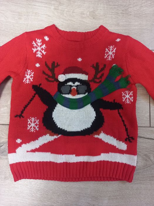 Гарний новорічний светрик 18-24 місяці