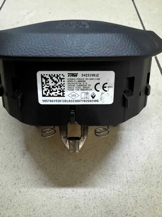 poduszka airbag Renault Clio V,Capture II  oryginał 985706,493R