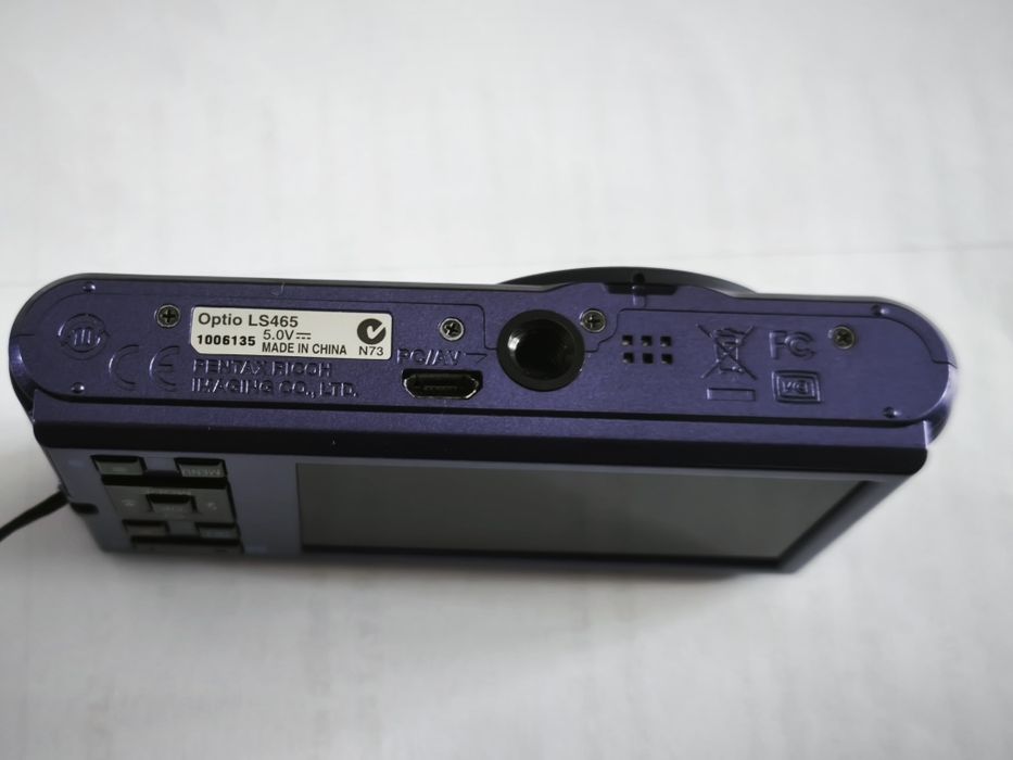 Idealny na wakacje Digicam Pentax Optio LS465 16 Mpix CCD!