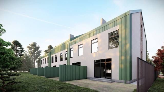 Доступні сучасні тауни біля озера. Газ є