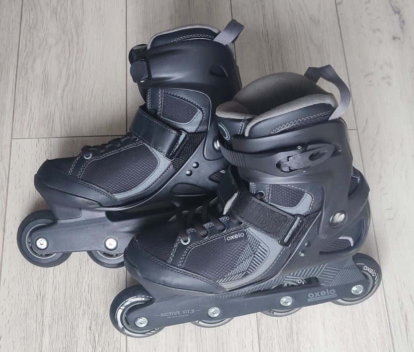 Rolki Oxelo Active Fit3 Czarne r. 40