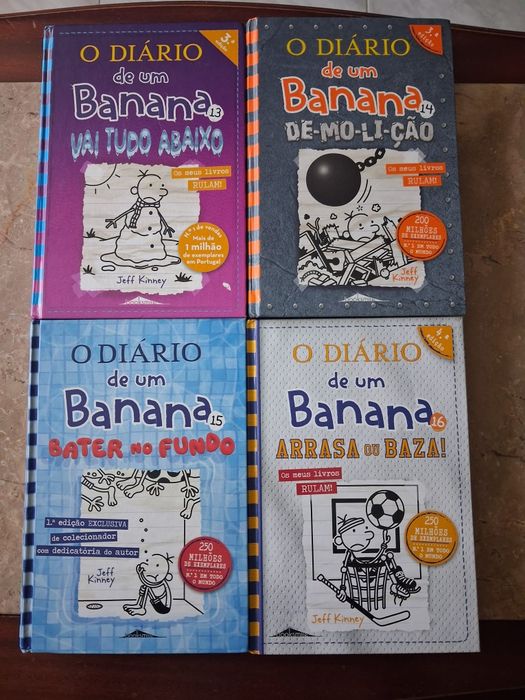 Livros diario de um banana