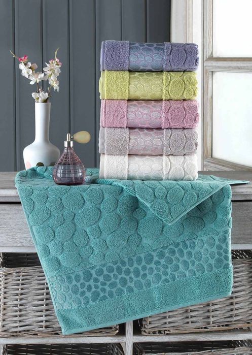 Рушники банні Luisa. Щільність 500гр/м.кв. Туреччина. 100% бавовна.