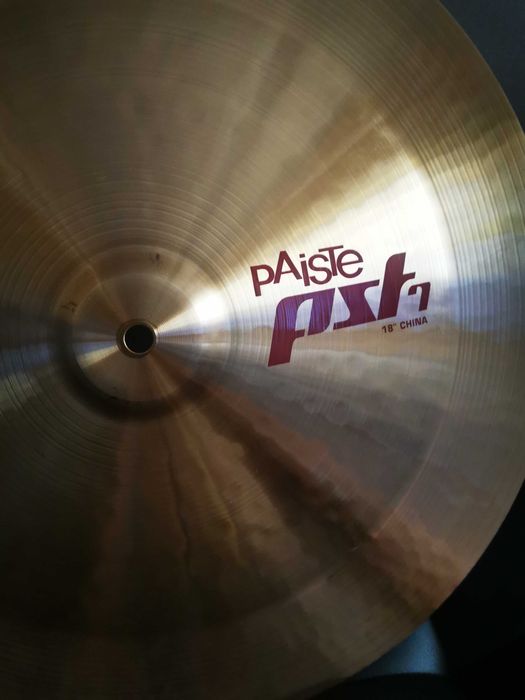 Paiste PST7 China 18" talerz perkusyjny. Perkusja