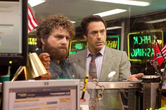 A TEMPO E HORAS (Robert Downey Jr./Zach Galifianakis
