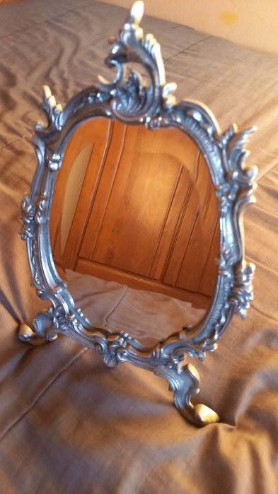 Espelho muito antigo  antiguidades