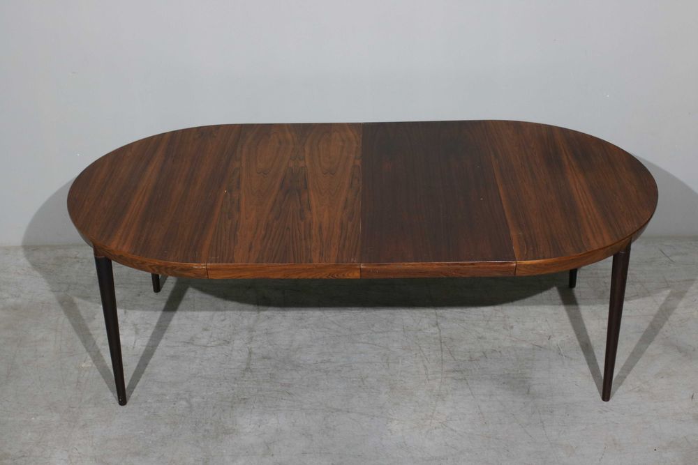 Mesa de jantar redonda Severin Hansen em pau santo | Meados do Século