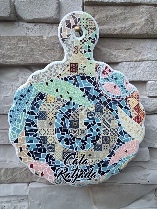 Pamiątkowa ceramiczna deska Majorka Cala Ratjada