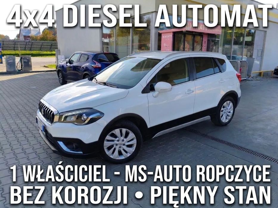 Suzuki S-Cross Suzuki SX4 S-CROSS 1.6 td120 KM 4x4automat 1 właściciel Piękny