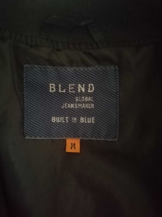 Демісезонна куртка бомбер Blend  темно сіра . Розмір М