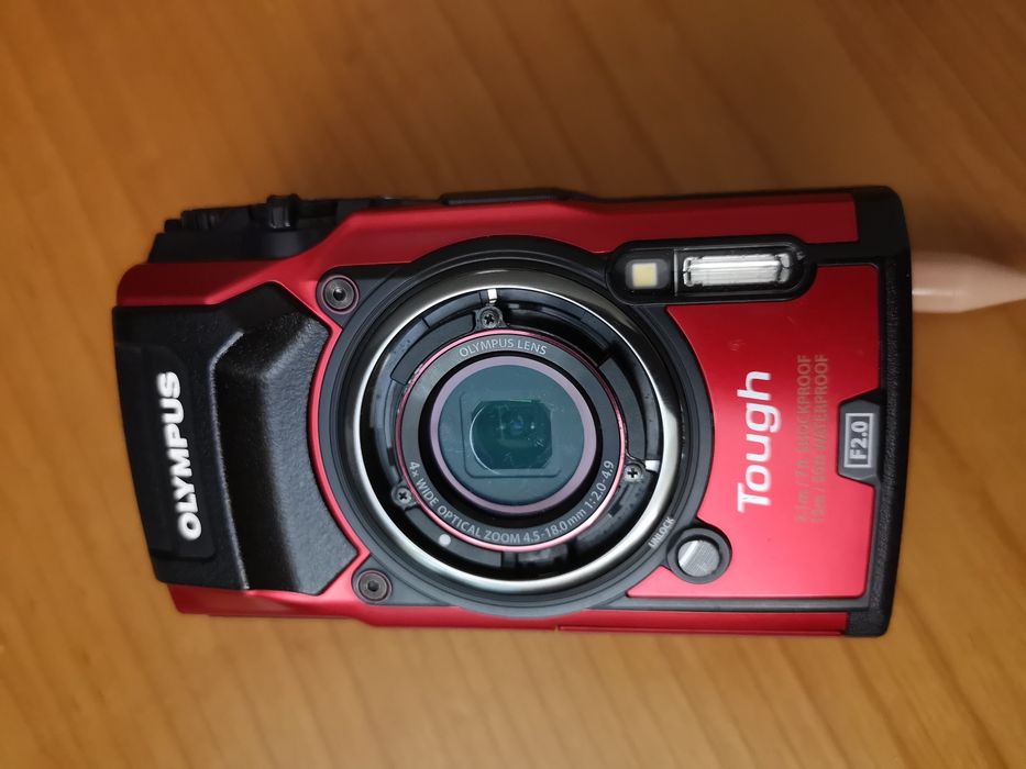 Olympus tough tg-5. Фотоаппарат. 4k