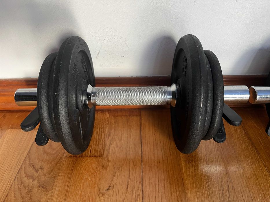 2 Alteres com 10Kg Cada - Domyos