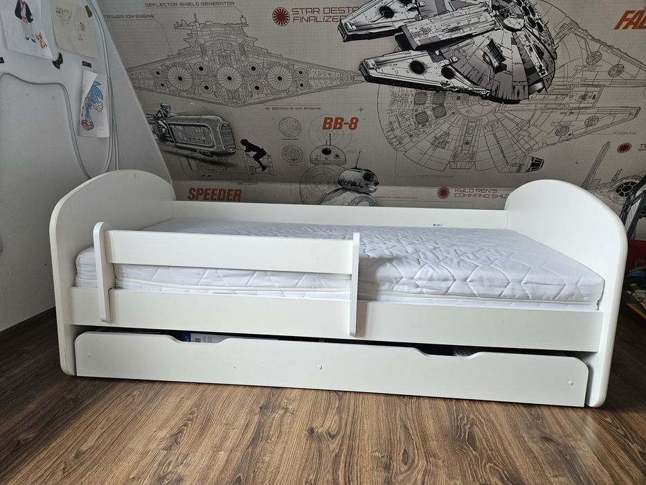 Łóżko chłopięce z szufladą