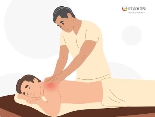 Массаж на дому, спортивный, разбивка триггеров.