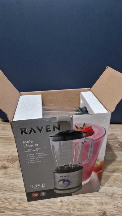 blender kielichowy raven ebk004, 1200w, 1,75L