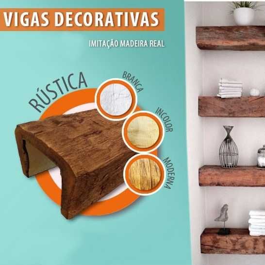 Vigas, Colunas e Tábuas Decorativas