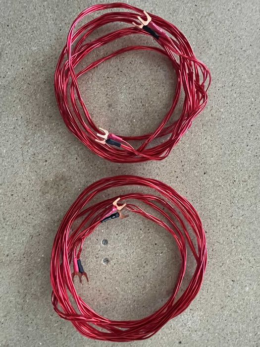 Cabos de coluna de som, marca Anticables, com 3,5 metros