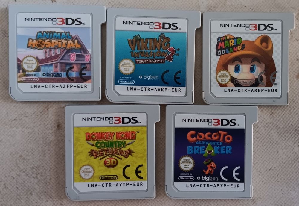 Conjunto Jogos 3DS