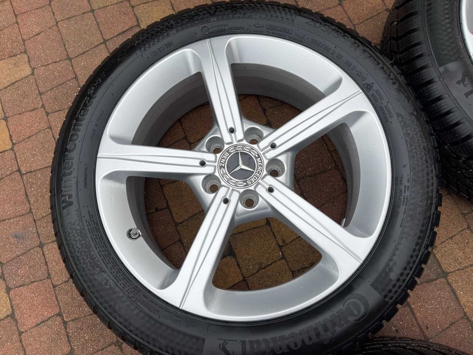 3792. Alufelgi 17" Mercedes A CLA W177 W246 oryginał 6.5J ET44 5x112