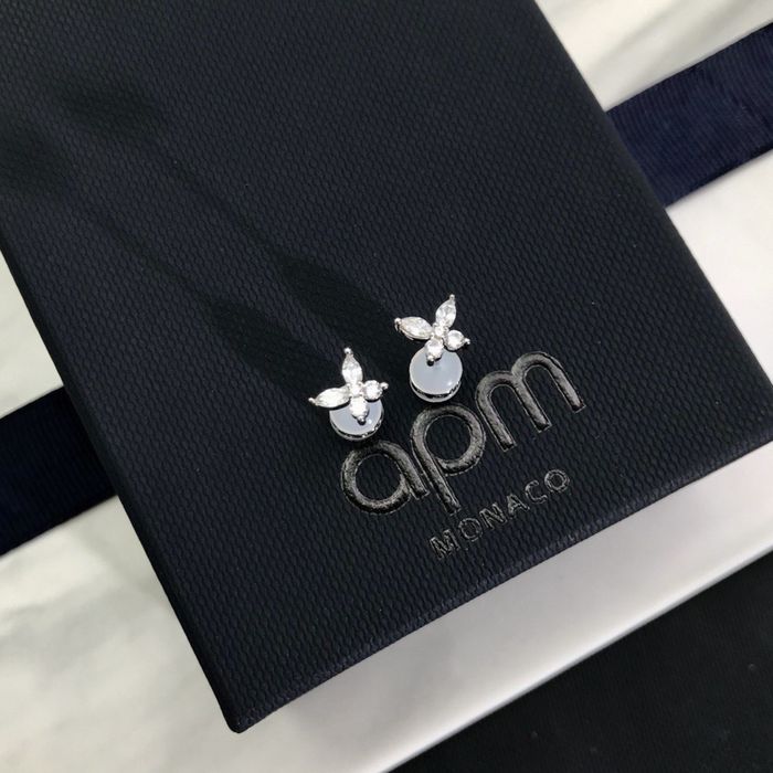 сережки метелики Apm Monaco