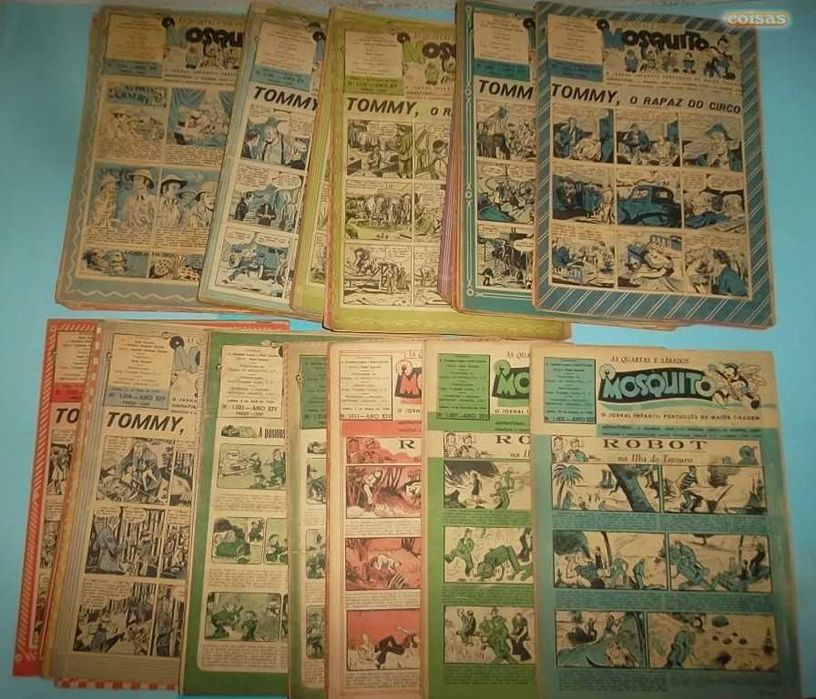 O Mosquito - Grande lote de revistas BD