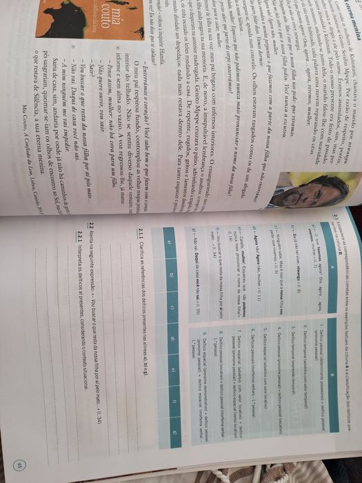 Caderno de actividades Português 11° ano